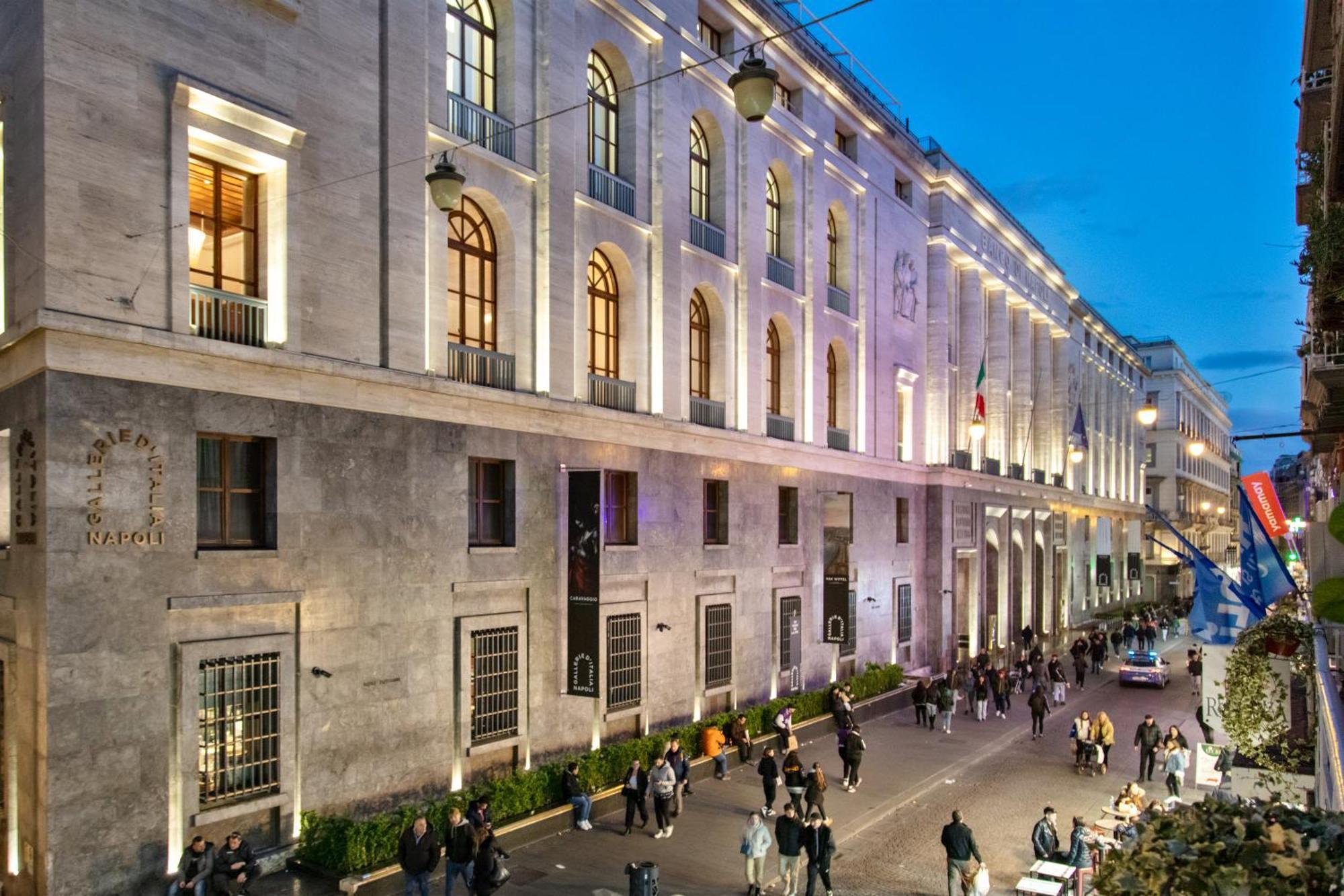 Hotel Toledo Lifestyle Neapel Exterior foto